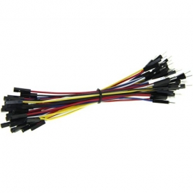 1 Pin Male To Female Jumper Wire--200mm 10pcs Pack