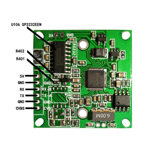 RS232 / TTL Serial Camera Module - emartee.com