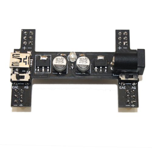 description another breadboard can directly takes power from dc wall 