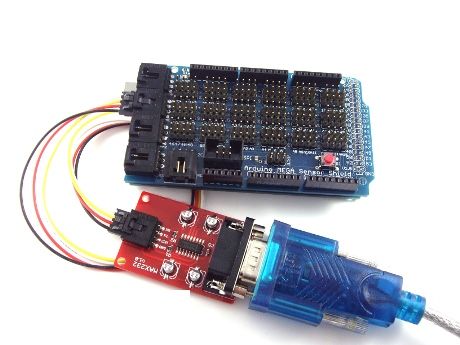 Arduino MAX232 Serial TTL To 232 Shiled  