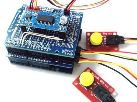 Arduino Stepper Motor EasyDriver Shield  